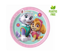Popierinės lėkštutės „Šunyčių patruliai“ su Skye ir Everest

Rožinės Paw Patrol lėkštutės su Skye ir Everest

Gimtadienio lėkštutės su Šunyčių patrulių herojėmis ir gėlytėmis

Popierinės lėkštės su Skye ir Everest mėtiniame fone

Šunyčių patrulių tematikos lėkštutės vaikų gimtadieniui