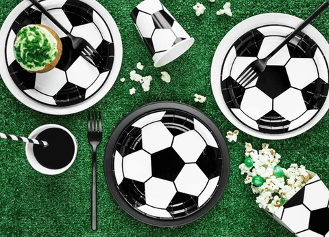 futbolo dekoracijos gimtadienis futbolo tema lėkštės puodukai švenčių atributika mažeikiuose gimtadieniai dekoras