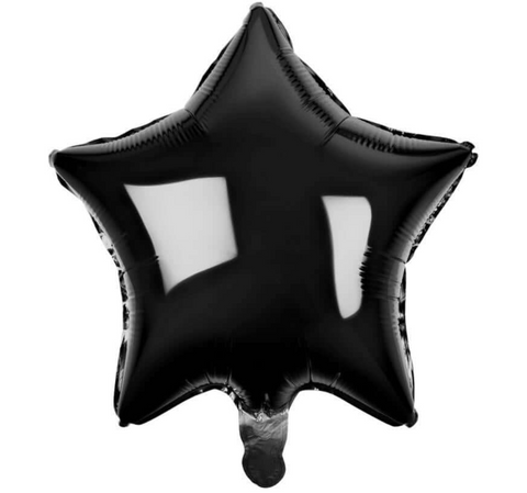 Foil balloon star (assorted colors)