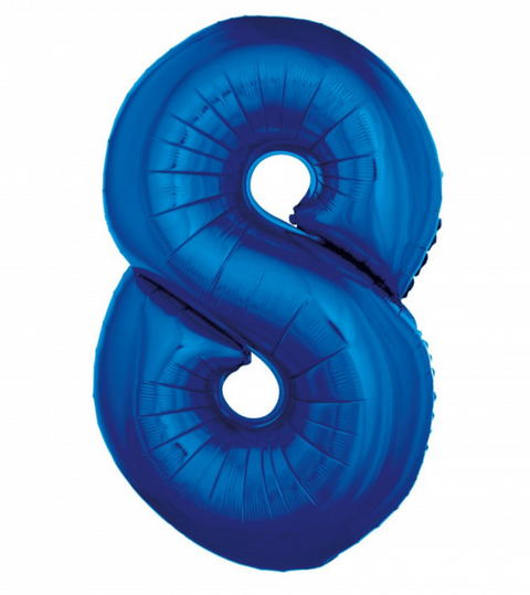 foliniai balionai skaiciai melyni mazeikiai helio balionai