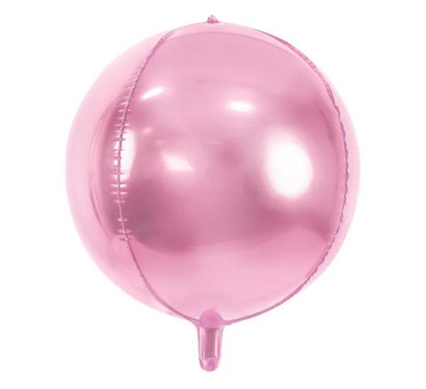 Foil balloon "Ball" (rose gold, gold, silver colors)