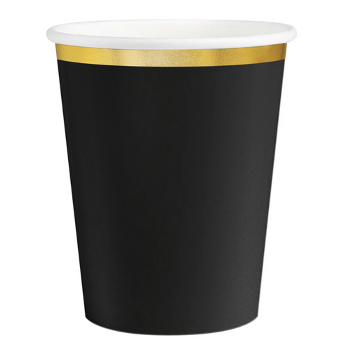 Disposable cups (black)