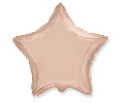 rozine zvaigzdute balionas helio rozinis