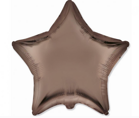 ruda zvaigzdute balionas helio balionai