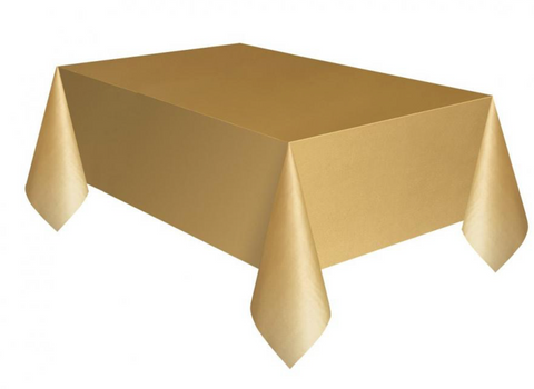 Gold tablecloth (matte or glossy)