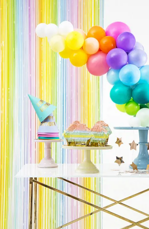 Decorative curtain "Rain" (various colors and sizes)