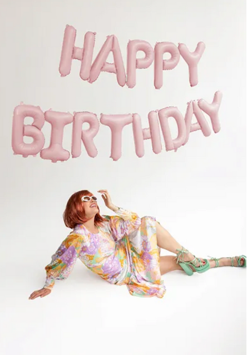 Folinė gimtadienio raidžių girlianda 340 cm
Happy Birthday foliniai balionai įvairių spalvų
Folinė raidžių girlianda Happy Birthday 340 cm juoda