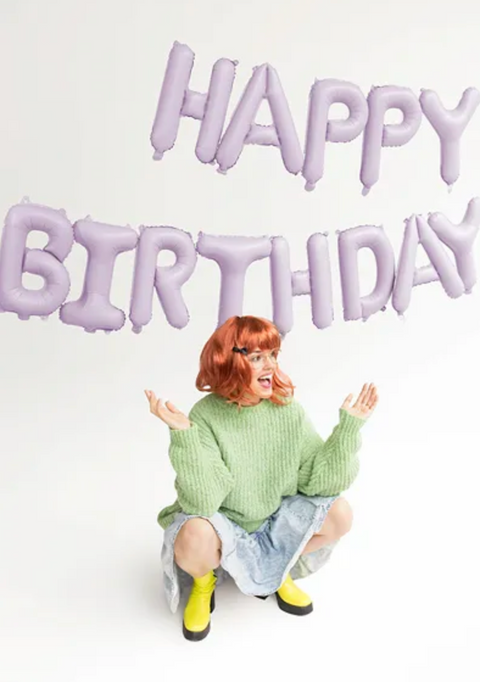 Folinė gimtadienio raidžių girlianda 340 cm
Happy Birthday foliniai balionai įvairių spalvų
Folinė raidžių girlianda Happy Birthday 340 cm juoda