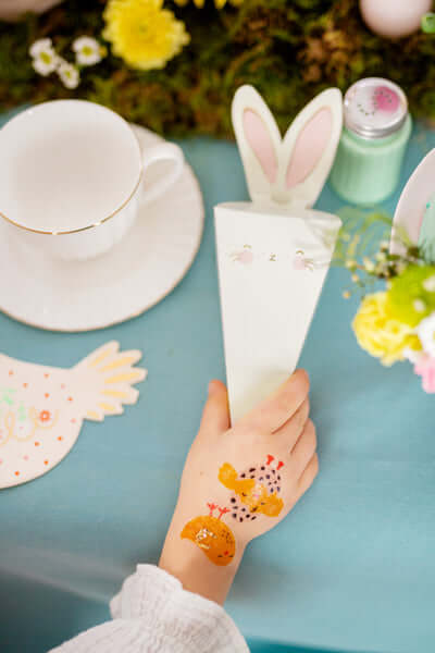 laikinos tatuiruotės velykos velykų velykinės dekoracijos