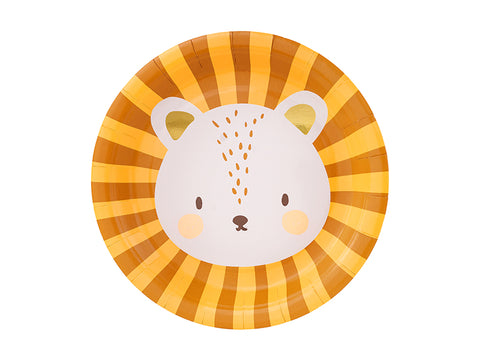 Vienkartinės lėkštės "Liūtukas"