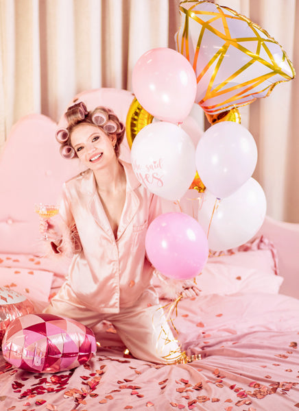 Balionų rinkinys "She said yes"