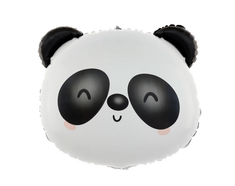 folinis balionas panda gyvunai tema gimtadienis dekoracijos pandos