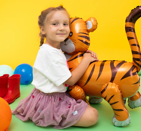 balionas tikras safario tema gitmadienis  dekoracijos