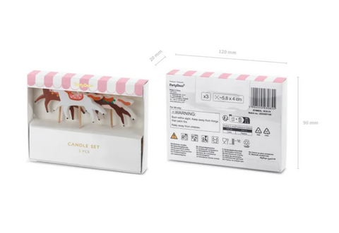 arkliukai  žvakutės dekoracijos gimtadieniui vaikams ūkio tema