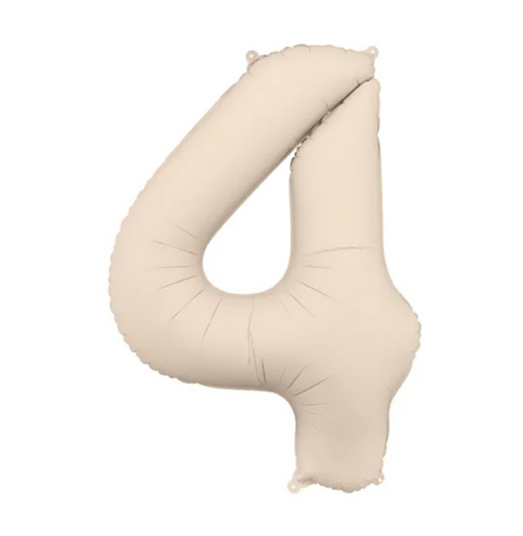 pasteliniai skaiciai balionai kreminis rudas helio balionas skaicius  0 1 2 3 4 5 6 7 8 9