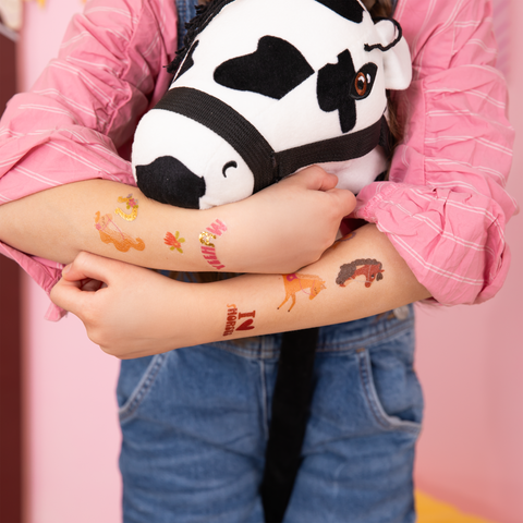 arkliuku tema tatuiruotės laikinos gimtadieniui nuplaunamos arkliukai