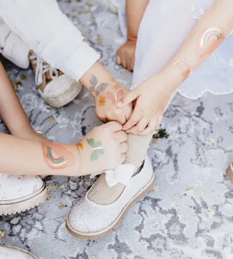 laikinos tatuiruotes drugeliai vienaragiai