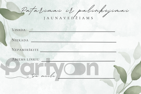 Greeting cards for newlyweds