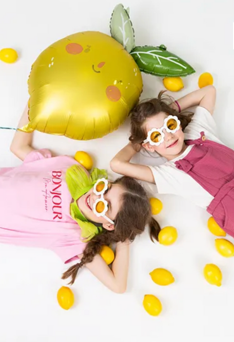 vaikiski akiniai ramuneles ramuneliu tema dekoracijos