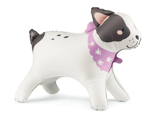 suniuku tema suo balionas buldogas gimtadienio dekoracijos suniukai