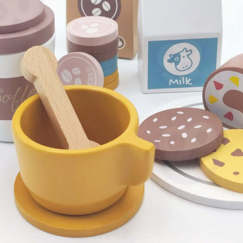 kavos aparatas mednis medinė kavinė