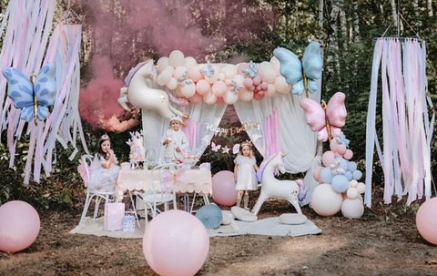 vienaragiai vienaragis tema balionai gimtadienis dekoracijos