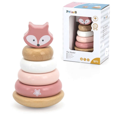 Wooden educational pyramid (Viga PolarB)